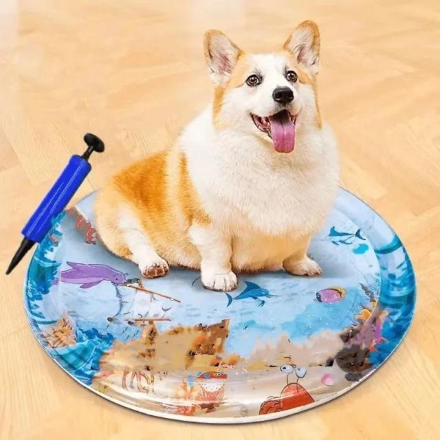 Esteira de resfriamento lavável para cães e gatos - Cama respirável para verão em tamanhos pequeno, médio e grande, ideal para uso em casa e no carro