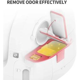 Petkit-N50 Eliminador de Odor para Pura, Caixa Auto-Limpadora Max Cat Litter, Controle Original de Odor do Banheiro, Uso do Ar, 6 Bocas - Image 5