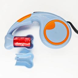 Trela De Cão De Nylon Durável Retrátil Automático, Cat Lead Estendendo, Filhote de Cachorro Andando e Correndo Tração Roleta, Cães Pequenos, 3m, 5m - Image 6