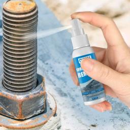 Rust Inibitor Derusting Spray, Limpeza de manutenção do carro, Metal Chrome Paint Clean, Lubrificante Anti-Ferrugem, 30m - Image 3