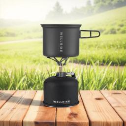 Fogão de acampamento portátil dobrável, mini fogão de acampamento, 2000W, queimador, forno de sobrevivência para cozinhar ao ar livre - Image 3
