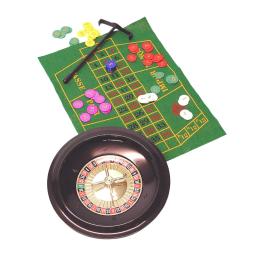 Conjunto de jogo de roleta com 100 fichas e tapete de mesa para bar jogo noturno adulto - Image 4