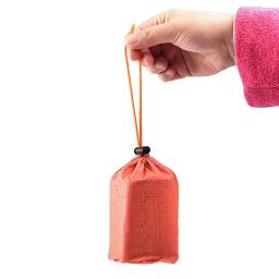 Saco de compressão à prova dwaterproof água saco de acampamento saco de dormir pacote de armazenamento bolsa de armazenamento de pano de verificação de náilon reflexiva de calor - Image 1