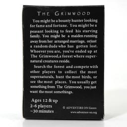 O jogo de cartas grimwood ligeiramente estratégico altamente caótico jogo de cartas 68 cartões padrão do tamanho do pôquer - Image 2