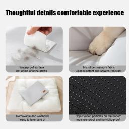 Waterproof Pet Sleeping Mat, Dog Bed, Pequeno, Médio, Grande, Cão grande, Cat Sofás, Kennel House, Produtos para animais, Colchões Suprimentos - Image 5