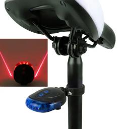 Waterproof as luzes traseiras conduzidas para a bicicleta, luz de segurança, advertindo acessórios - Image 1