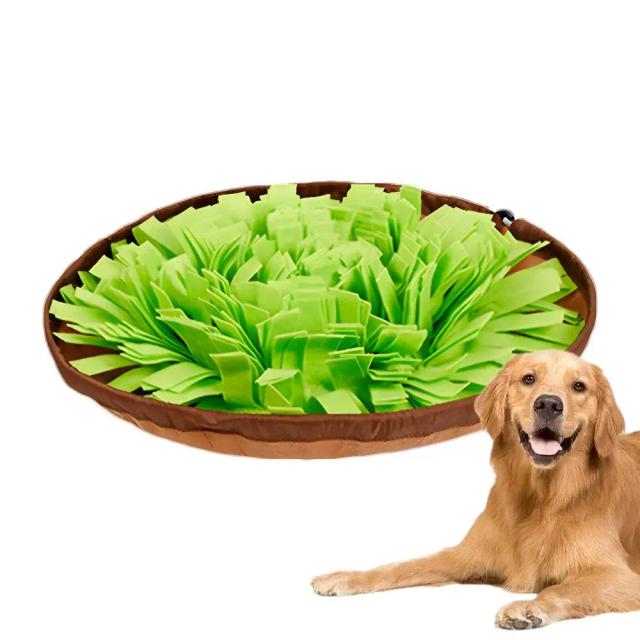 Esteira Interativa Antiderrapante em Forma de Flor para Forrageamento e Brincadeiras Olfativas de Cães