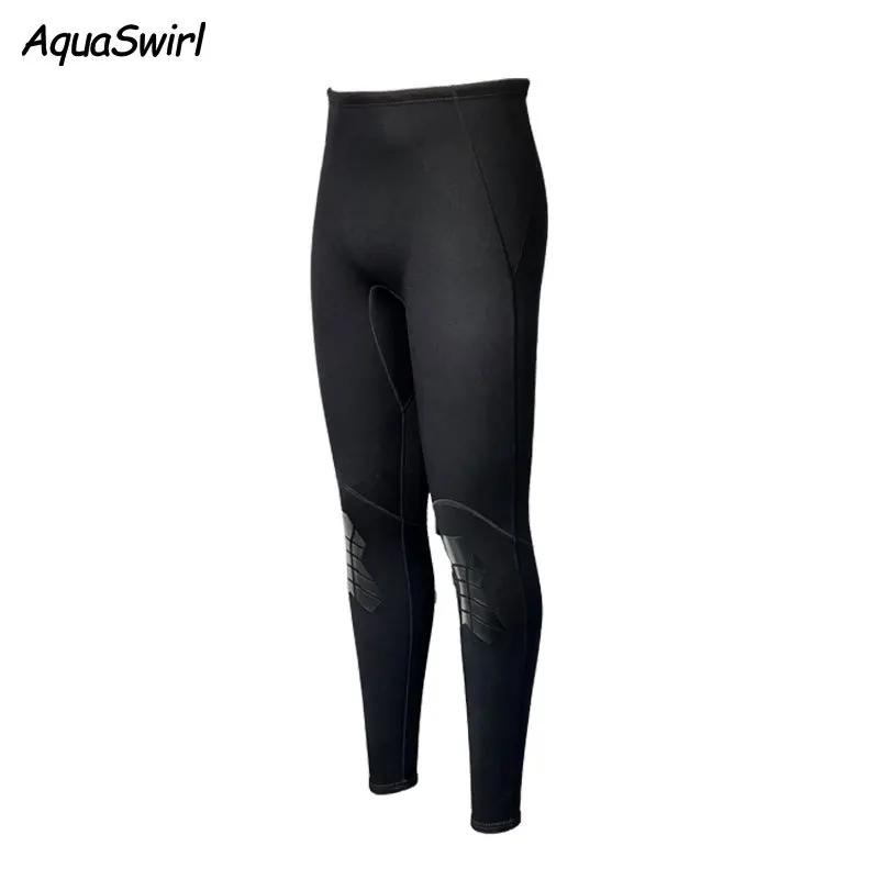 Roupas masculinas de mergulho com snorkel, manga comprida, traje de mergulho livre, jaqueta e calça preta, roupa de banho de neoprene aquecida, 1,5mm - Image 1