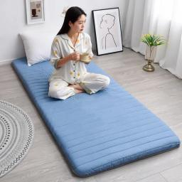 Colchão inflável para dormir para crianças, colchão de ar, colchão de cama dobrável, travesseiro futon, mobília do quarto Tataki - Image 4