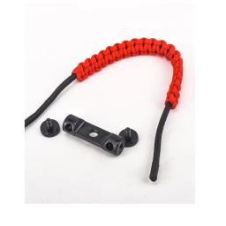Tiro com arco composto arco pulso sling, alvo shooter, alça ajustável, couro, metal grommet para caça - Image 5