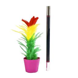 Varinha mágica para flor para adultos e crianças, truques mágicos fáceis, mostrar suporte, engraçado, close-up, adereços mágicos de palco, luxo, navio da gota - Image 4