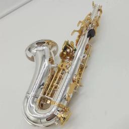 High-end 9937 B-b-bend saxofone soprano curvo chave ouro cobre branco requintado profundidade padrão saxofone soprano de nível profissional - Image 2