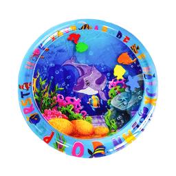 Tapete de água inflável para Pet, Play Mat, Playmats, PVC, Ocean Fish, Tema Rastejando, Brinquedo Sensorial, Brinquedo Interativo para Gato e Cachorro - Image 4
