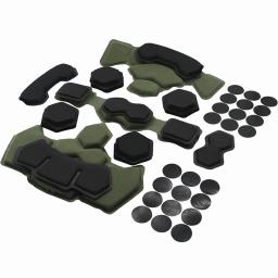 Airsoft e paintball capacete tático com espuma de memória, tapete interno para capacete, novo, gen4/5 - Image 1