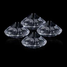 Acrílico Diamante Mesa Lugar Titular do Cartão, Crystal Number Name Stand, Casamento Aniversário Decoração Suprimentos, 5 Pcs, 20Pcs - Image 5