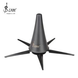 SLADE-Suporte de saxofone dobrável, suporte ABS, Black Metal, acessórios para instrumentos de sopro, suporte de 5 pernas - Image 1