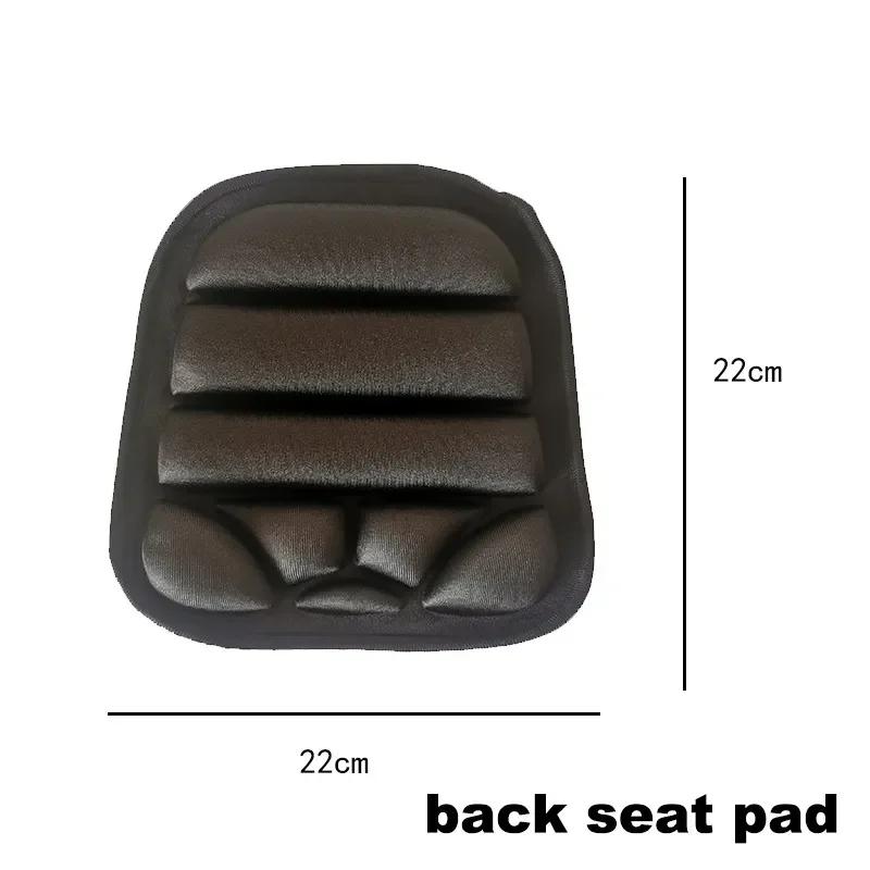 2 pçs almofada de assento da motocicleta 3d confortável assento respirável universal absorção de choque capa de assento para montanha terreno - Image 1