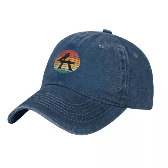 Moda Retrô: Boné de Beisebol Vintage Inspirado na Ginástica Artística Masculina e Feminina com Temática do Cavalo Pommel