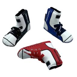 2021 novo em forma de l vermelho azul preto taco de golfe lâmina putter cobre ímã fechado sapatos estilos novidade tendência moda couro do plutônio - Image 1