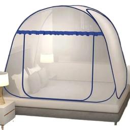 Cama de casal dobrável, portátil, sem instalação, solteiro, cama de casal, respirável, simples - Image 2