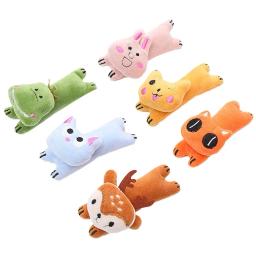 Animal bonito Pet Chew Toy, Squeaker Sound Toy para cães e gatos, Interactive Pig and Duck Playing Supplies, Novo - Image 2