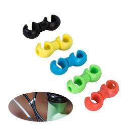 10 pçs mountain bike acessórios da bicicleta tipo algema hub fivela dispositivo de armazenamento mudança linha tubo mangueira freio s fivela - Image 3