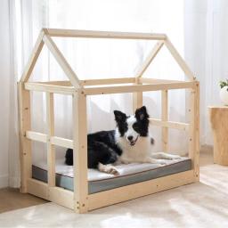 Tapete do canil com capa lavável removível para animais de estimação, cama do cachorro, almofada, espuma de memória, quente, macio, acessórios para cachorros, suprimentos - Image 2