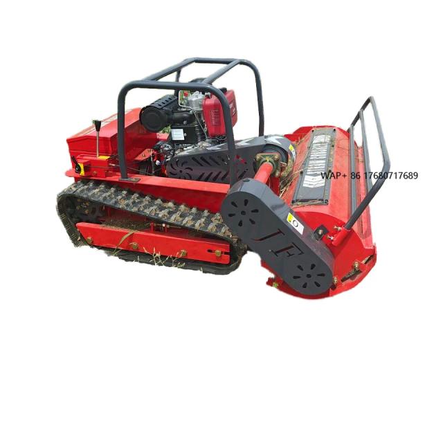 LinZhiFeng Cortador de Grama Robô 196cc Diesel Controle Remoto