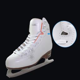 Sapatos de patinação no gelo para crianças, patins ao ar livre, tênis infantil juvenil com lâmina de gelo, quente e espesso, inverno - Image 5