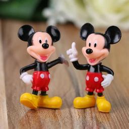 6 pçs/set Disney Mickey Mouse Figuras de Ação Minnie Pato Donald PVC Ornamentos de Bolo Coleção Decoração Crianças Brinquedos Presentes - Image 5