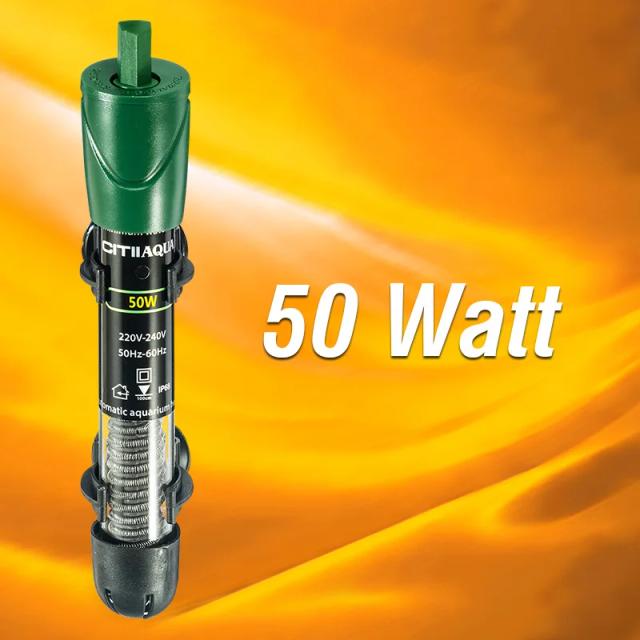 Aquecedor de Aquário Inteligente GT-01 com Controle de Temperatura e Frete Grátis