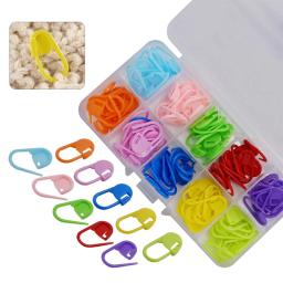 Pinos de segurança coloridos com caixa de armazenamento Ferramentas decorativas de bloqueio, Artesanal para acessórios de vestuário, Costura, Roupas, Artes, Artesanato - Image 5