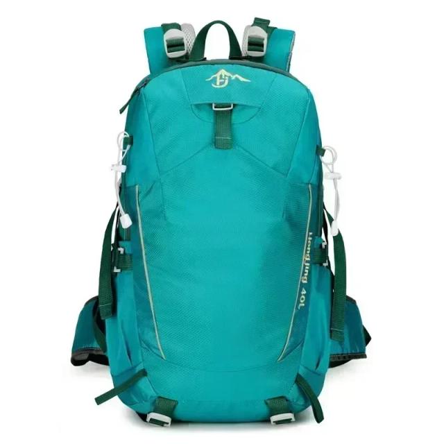 40l caminhadas ao ar livre acampamento mochila saco dos homens ao ar livre à prova dwaterproof água luz saco de escalada mulher ciclismo mochila com capa à prova dwaterproof água