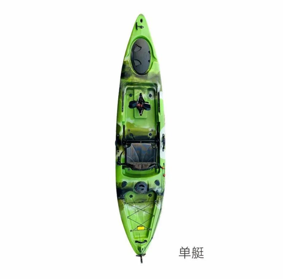 Pé pedal fin caiaque esportes ao ar livre turismo fitness entretenimento canoa barco de pesca - Image 1