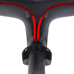 Espaçadores do adaptador do guiador do cockpit para a bicicleta de estrada, acessórios originais do frame do SL7 - Image 5