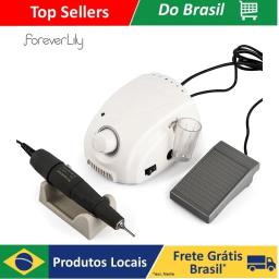 Btmarathon broca do prego máquina de polimento elétrica 35000rpm para manicure pedicure unha broca polidor de unhas arte profissional ferramenta - Image 1