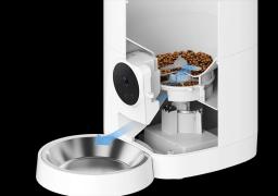 Gravação de vídeo inteligente 4L Wifi Controle Remoto Alimentador automático para animais de estimação com comida para cães e gatos - Image 3