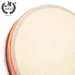 M MBAT-Instrumento de Percussão de Pandeiro Dupla Face para Crianças, Presente Musical Portátil para Criança, Brinquedo Educativo - Image 5