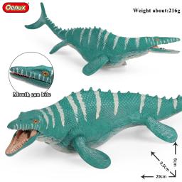 Oenux-Modelo de dinossauro pré-histórico Oceano, Mosasaurus, Kronosaurus, Action Figure Liopleurodon, coleção antiga Sealife, brinde para crianças - Image 2