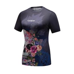 Rashguard feminino mma camiseta novo crânio 3d impresso bjj boxe esporte topos rash guard jiu jitsu camisas kickboxing fitness jerseys - Image 2