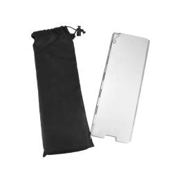 Liga de alumínio Fogão a Gás Vento Escudo, Windproof Tela, Acampamento ao ar livre, Piquenique, Cozinhando Queimador, 8 Placas, 10 Placas, 12 Placas, 14 Placas, 16 Placas - Image 4