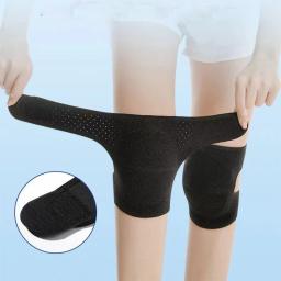 Almofadas De Joelho De Compressão Esportiva, Protetor Elástico, Joelhos Esponja Espessada, Suporte De Cinta, Treinamento De Treino De Dança, 1Pc - Image 6