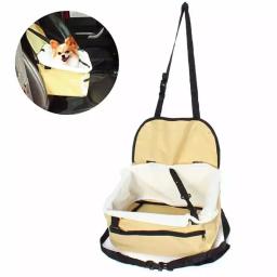 Car Mounted Pet House, Assento criativo, Cesta de estimação para gato e cachorro, Caixa de transporte portátil ao ar livre - Image 1