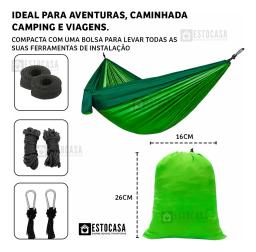 Rede De Descanso Com Tela Mosquiteiro Confortável Camping - Image 3