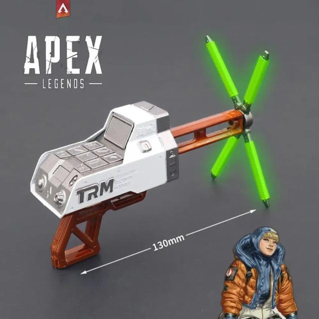 Katana Espada Brilhante de Anime - Chaveiro Realista Wattson Heirloom de Apex Legend para Meninos (13cm)