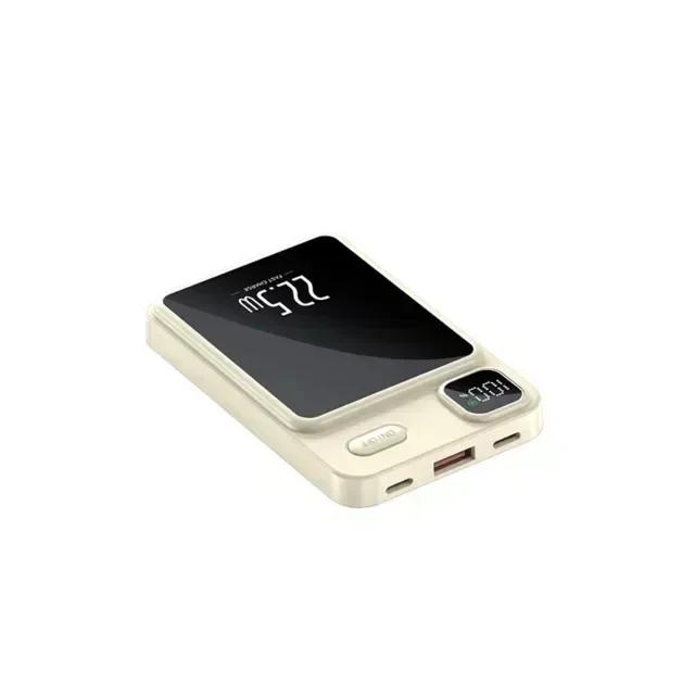 Banco de Potência Magnética Sem Fio de 30000mAh com Carregamento Rápido para iPhone 14, Samsung e Huawei