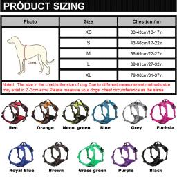 Cão de estimação arnês reflexivo ajustável respirável colete cinta no peito para pequeno médio grande cão gato cachorro coleira accessoires - Image 6