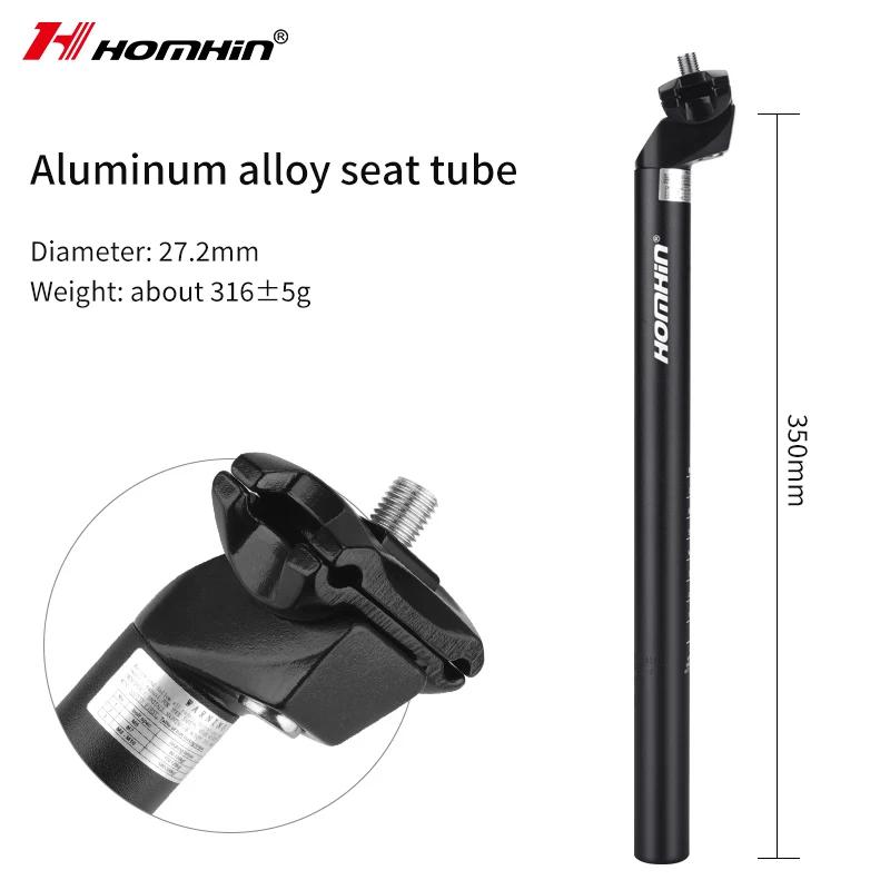 Hohin selim 25.4 27.2 31.6mm mtb selim de bicicleta 300/350 liga de alumínio mountain road bicicleta tubo de assento - Image 1