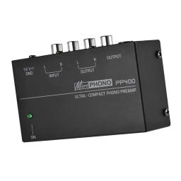 Phono Preamp Mini Amplificador De Áudio Estéreo 12V Adaptador Baixo Ruído Compacto Turntable Amplificador para Alto-falantes Computadores Amplificadores - Image 3