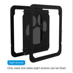 Porta de tela magnética para animais de estimação, porta Flap, janela Flap, Dog Gate, cachorro e gatinho, Pet Door, Security Lock, Home Garden, pequeno - Image 5